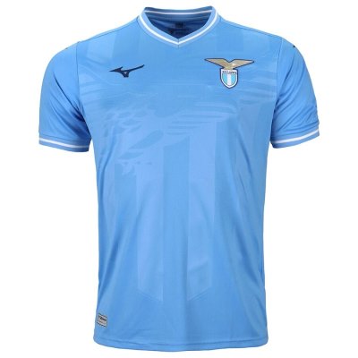 Camisa Mizuno Home SS Jersey Lazio Junior Mujer Azules - Chile M832MQZUBE